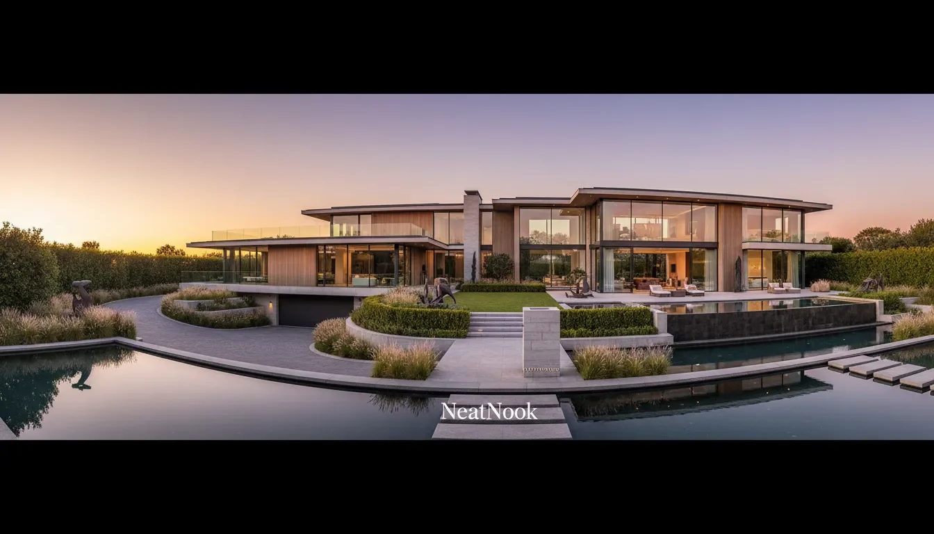 תכנון בית פרטי מפואר - בית חלומות יוקרתי