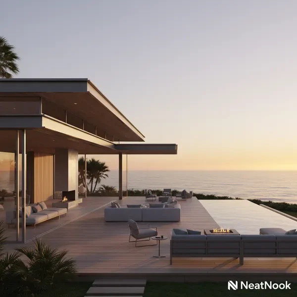 בית חוף מודרני בקיסריה