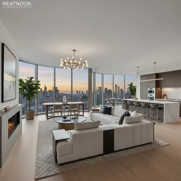 פנטהאוז יוקרתי